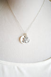 He's got the whole world in His hands - Christian Necklace, Faith Jewelry