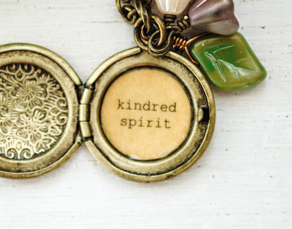 Kindred Spirit - Anne of Green Gables Locket