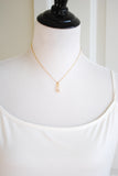 Petite Rectangle Mustard Seed Necklace - Silver, Gold or Copper - Faith Jewelry, Christian Jewelry