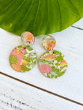 Chinoiserie Chiyogami Earrings