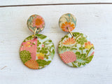 Chinoiserie Chiyogami Earrings