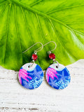 Hand Painted Wish Upon A Starfish Earrings