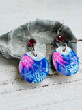 Hand Painted Wish Upon A Starfish Earrings