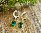 Christmas Wreath Earrings