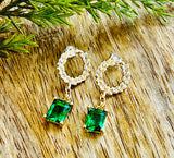 Christmas Wreath Earrings